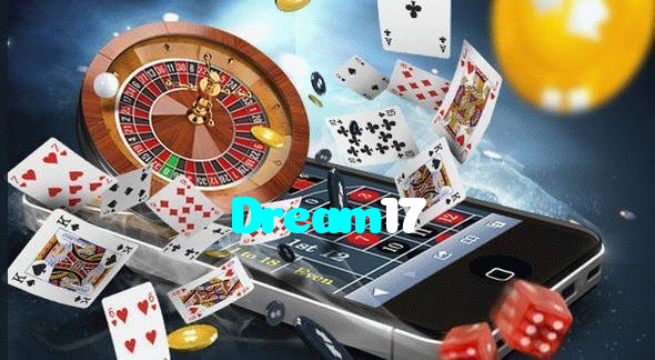 Dream17 casino presented on mobile device in Pakistan with slots and live games